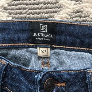 Just Black Pants - JUST BLACK SIZE 27 JEANS Just Black Pants - JUST BLACK SIZE 27 JEANS